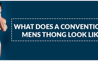 What does a conventional Mens Thong look like?