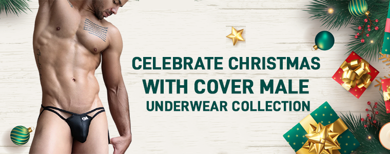 Celebrate Christmas with Cover Male underwear collection