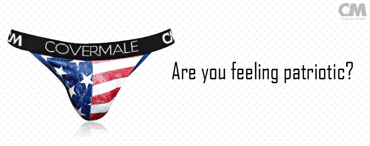 Are you feeling patriotic? - Cover Male Flag Underwear is there for you
