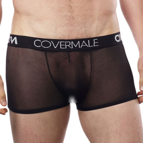 Cover Male CM104  Waisted Up Trunk Sheer