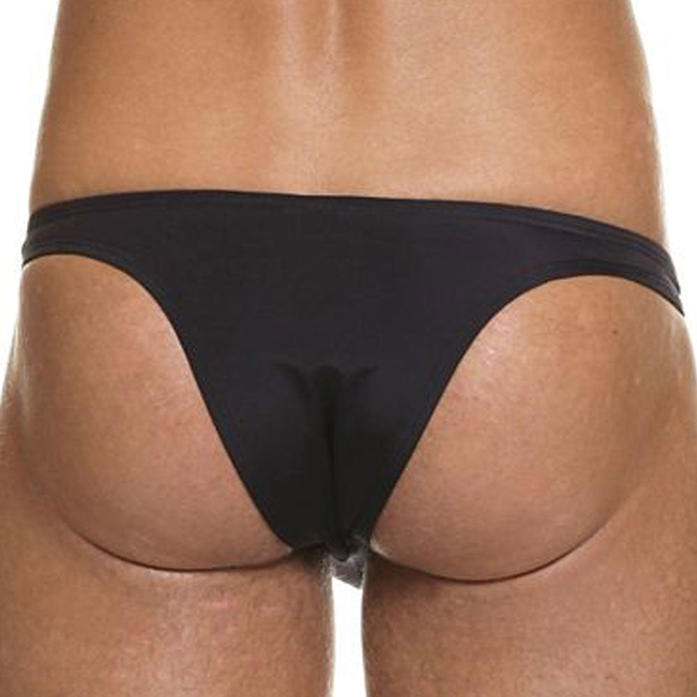 Men's Pouch Front, Wide Strap, Brazilian Bikini - shown in